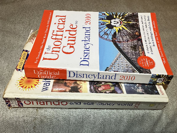 Disneyland Guide Books