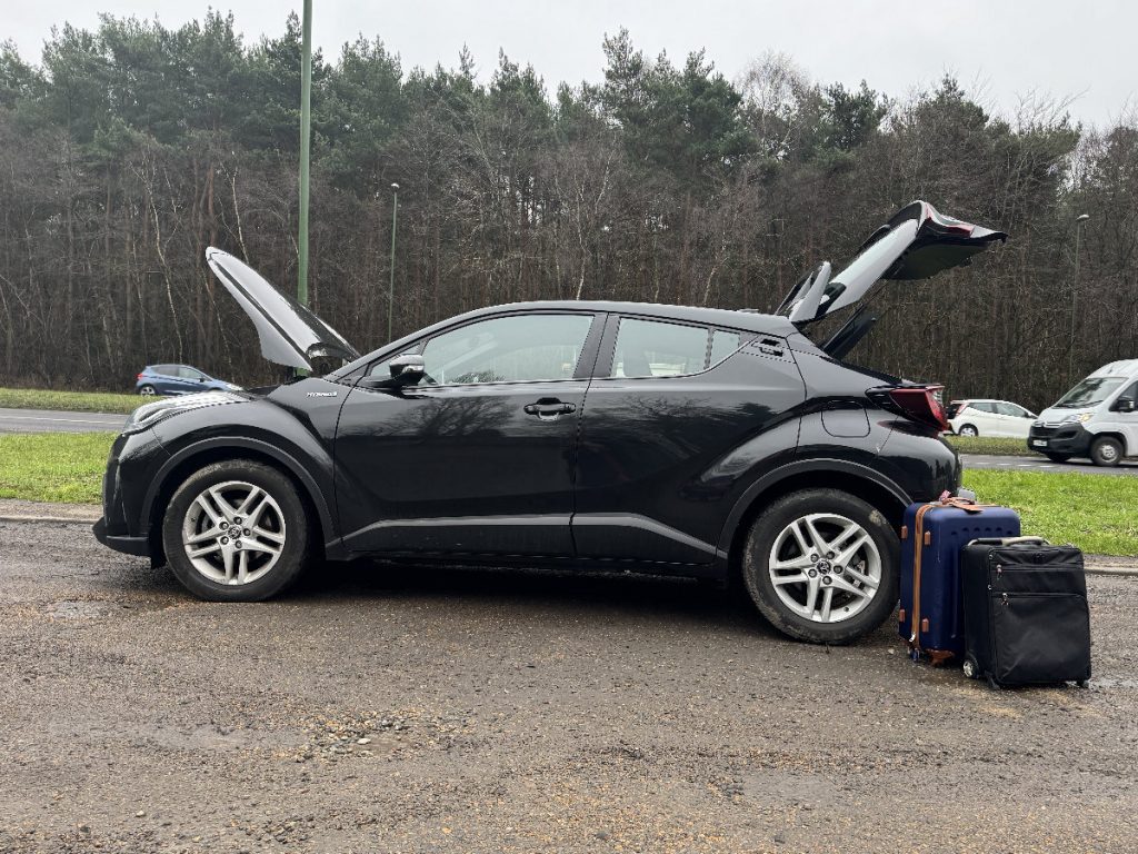 Broken down car