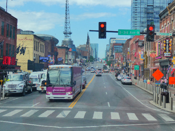 Busy Road in USA