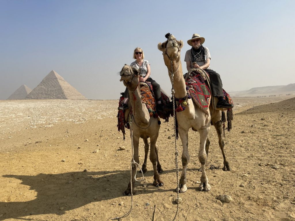 Camel Ride by The Pyramids