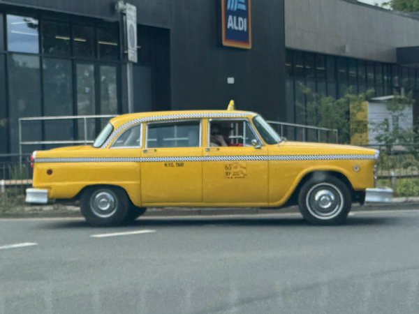 Old Yellow Taxi