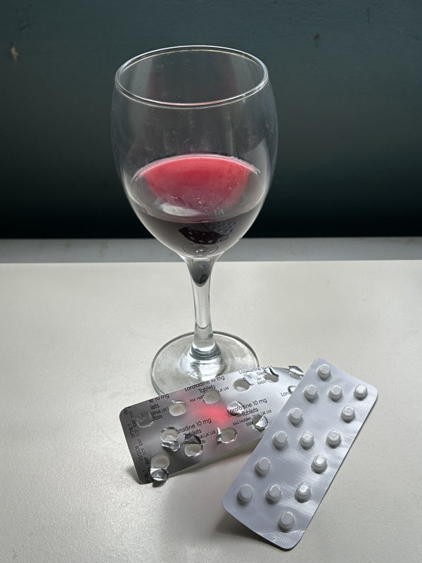 Medicine and alcohol