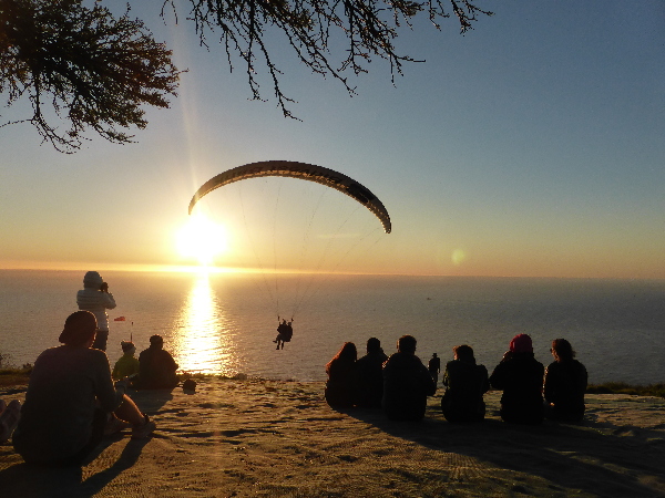 Sunset Parasail